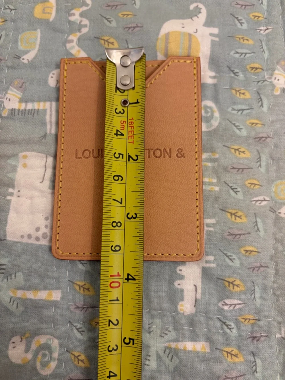 Louis Vuitton vachetta card
